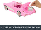 Hot Wheels Barbie RC Corvette from Barbie the Movie, Full-Function Remote-Control Toy Car Holds 2 Dolls