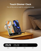 Dual Wireless Charger for Google Pixel 10/10 Pro/10 Pro XL/10 Pro Fold/9a/9 Pro/9/8/7 (Not for 9 Pro Fold), for Pixel Watch 3/2/Fitbit Versa 4/3/Sense 2/1 (Not for Pixel Watch 4/1), SwanScout 710G2