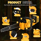 10/12 Inch Cordless Chainsaw for Dewalt 20V Battery, Brushless Electric Chain Saw with Auto Oiler & Security Lock, 8700RPM for Wood Cutting, Tree Trimming, Pruning (Bare Tool, Without Battery)