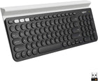 Logitech K780 Multi-Device Wireless Keyboard for Computer, Phone and Tablet – Logitech Flow Cross-Computer Control Compatible – Speckles