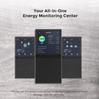 Renogy Energy Monitoring 24/7 Remote All-in-one Smart Panel Monitor and System Battery Monitor with 4\ Touch Screen, for Smart Scenes & Home Security System, RV Van | Support Bluetooth, RS485 and RV-C