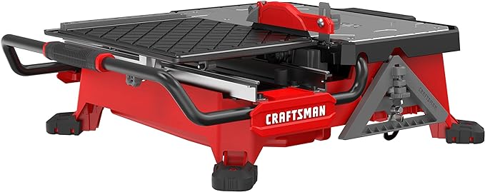 CRAFTSMAN 20V MAX Wet Saw, Compact Sliding, 7-Inch (CMCS4000M1)