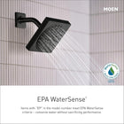Moen T2902EPBL Gibson Posi-Temp Pressure Balancing Eco-Performance Modern Shower Only Trim, Valve Required, Matte Black