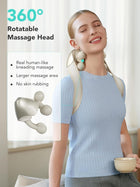 SKG Neck Massager for Pain Relief Deep Tissue Eligible Shiatsu Shoulder Massger with Heat, H7 Ultra Gifts for Men and Women Birthday