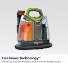 BISSELL Little Green ProHeat Portable Carpet & Upholstery Spot Cleaner with HydroRinse Self-Cleaning Tool, HeatWave Technology, OXY Formula Included, Car Detailer, 37oz Tank, 2513E