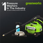 Greenworks 1800 PSI (1.1 GPM) Electric Pressure Washer PWMA Certified