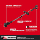 CRAFTSMAN V20* WEEDWACKER Cordless String Trimmer with QUICKWIND, 13-in., Tool Only (CMCST920B)