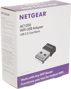 NETGEAR AC1200 WiFi USB Adapter – USB 2.0 Dual Band, Compatible with Windows and Mac (A6150)