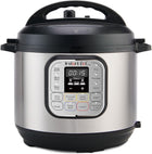 Instant Pot Duo 7-in-1 Electric Pressure Cooker, Slow Cooker, Rice Cooker, Steamer, Saute, Yogurt Maker, Warmer & Sterilizer, Includes Free App with over 1900 Recipes, Stainless Steel, 3 Quart