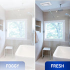 Panasonic FV-0511VHL1 WhisperWarm DC Bathroom Fan with Light and Heater - Simplified Ventilation and Heat - 50-80-110 CFM