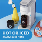 Keurig K-Iced Coffee Maker, Single Serve K-Cup Pod Iced Coffee Maker, With Hot and Cold Coffee Capabilities, Brews Any K-Cup Pod, Gray