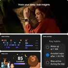 Samsung Galaxy Fit3, 1.6\ AMOLED Display, 13 Days Battery Charge, Sleep Monitoring, Fall Detection - Dark Gray (CAD Version & Warranty)
