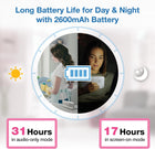 VTech VM924-2 Pan & Tilt Video Baby Monitor with 2 Cameras, 5\ LCD Screen, Up to 17 Hrs Video Battery Life(2600 mAh), 1.33x Zoom, Night Vision, Best-in-Class 1000ft Range, Soothing Sounds, 2-Way Talk
