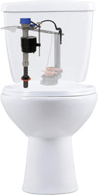 Fluidmaster 400H-002 Performax Universal Toilet Fill Valve High Performance Tank and Bowl Water Control, 1-Pack, Multicolor