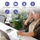Life Basis Radon Detector for Home Radon Tester Portable with Large Screen Long and Short Term Radon Monitoring Battery Operated, Bq/m3