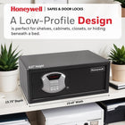 Honeywell 5105DS Low Profile Steel Security Safe 1.10 Cubic Feet