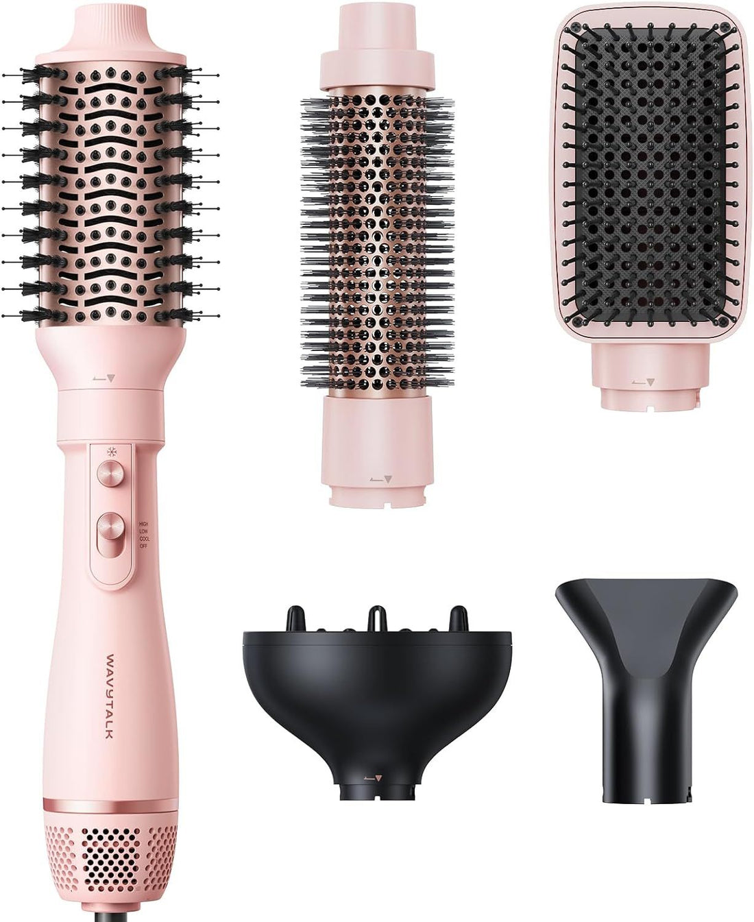Wavytalk 5 in 1 Hair Dryer Brush Kit