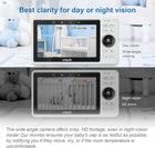 VTech Upgraded Smart WiFi Baby Monitor VM901, 5-inch 720p Display, 1080p Camera, HD NightVision, Fully Remote Pan Tilt Zoom, 2-Way Talk, Free Smart Phone App, Works with iOS, Android