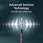 Philips Sonicare Brilliant Clean Electric Toothbrush - Smart Screen, Brush Head Replacement, 2 Brushing Modes and SmarTimer, Black, Model HX3792/21