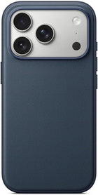 TechWoven Case Compatible with Apple iPhone 17 Pro TechWoven Case with MagSafe and Camera Control Button,with Two Connection Point Slim Back Phone Protection Cover for Women Men (Blue)