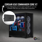 CORSAIR iCUE Commander CORE XT, Digital Fan Speed and RGB Lighting Controller
