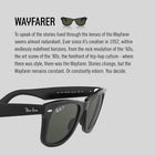 Ray-Ban RB2140 Original Wayfarer Sunglasses 54mm 901 3N