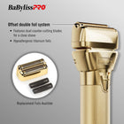 BaBylissPRO FXONE Double Foil Stick Shavers