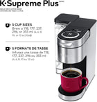 Keurig K-Supreme Plus Single Serve K-Cup Pod Coffee Maker, With Stainless Steel And MultiStream Technology, Silver