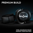 Logitech G Pro X SE Wired Gaming Headset with Microphone: Detachable Microphone, DTS Headphone:X 7.1, for PC, Xbox One, Xbox Series X|S, PS5, PS4, Includes USB DAC - Black