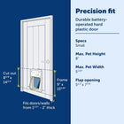 Petsafe Electronic SmartDoor, White, Small, PPA11-10711