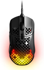 SteelSeries Aerox 5 - Holey RGB Gaming Mouse - Ultra-lightweight Water Resistant Design - 18K DPI TrueMove Air Optical Sensor