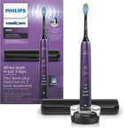 Philips Sonicare Diamondclean 9000 Special Edition Rechargeable Toothbrush, Black/purple Hx9911/91