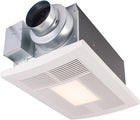 Panasonic FV-0511VHL1 WhisperWarm DC Bathroom Fan with Light and Heater - Simplified Ventilation and Heat - 50-80-110 CFM