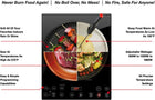 Nuwave Pro Chef Induction Cooktop, NSF-Certified Commercial-Grade, Portable, Large 8” Heating Coil, Temp Settings from 100°F to 575°F, Perfect for Commercial & Professional Settings