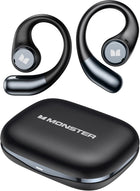 Monster Open Ear AC336 Headphones, Bluetooth 6.0 Wireless Earbuds with Stereo Sound, ENC Clear Call, 21H Playtime, Type-C Charging, Touch Control, IPX6 Waterproof Open Ear Earbuds for Fitness Sports