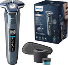 No charger Philips Electric Shaver Series 7000, Wet & Dry with SkinIQ technology & Cable-free Quick Clean Pod, S7882/50