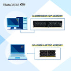 TEAMGROUP Elite DDR3 8GB Single 1600MHz (PC3-12800) CL11 Unbuffered Non-ECC 1.5V UDIMM 240 Pin PC Computer Desktop Memory Module Ram Upgrade - TED38G1600C11-S01 - (1x8GB) Single