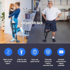 iWALK3.0 – The Original Hands Free Knee Crutch - Alternative to Crutches and Knee Scooters - iWALK Replaces Crutches for Adults - Peg Leg Crutch For Lower Leg Injuries - See All Qualifications for Use - Not for Elderly or Balance Impaired | MUST MEET ALL 