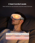 RENPHO Eyeris1 Eye Massager with Heat, Birthday Gifts for Women Men Mom Dad Her Him, Remote Control, Bluetooth Music Sleep Mask for Eyes Relaxation