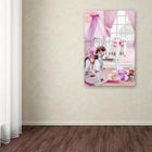 Trademark Fine Art ALI09628-C3047GG Baby Girl\'s Cot by The Macneil Studio 30x47 Canvas Wall Art