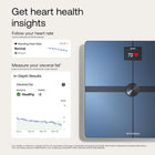 WITHINGS Body Smart - Digital Smart Scale for Body Weight, Weight Scale for Visceral Fat, Mucle & Fat Mass Heart Rate, Android & iOS comaptible