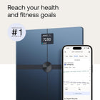 WITHINGS Body Smart - Digital Smart Scale for Body Weight, Weight Scale for Visceral Fat, Mucle & Fat Mass Heart Rate, Android & iOS comaptible