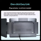 Portable LCD Monitor 14inch with Adjustable Stand Highly Resolution 1920x1080 USB C HDTV Port for Enhances Visuals Secondary Monitor