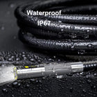 DXZtoz Dual-Lens Articulating Borescope Endoscope With 0.33in Two-Way Articulated Snake Camera, 5\'\' Dual Screen, 1080P Inspection With Light for Automotive Home Mechanics-5FT