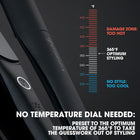 ghd Platinum+ Styler ― 1\ Flat Iron Hair Straightener, Professional Ceramic Hair Styling Tool for Stronger Hair, More Shine, & More Color Protection ― Black