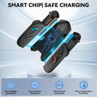 CloudValley Controller Charging Dock for Nintendo Switch 2 (2025) | 4-in-1 Joycon Charging Dock, Fast Magnetic Controller Charger | with 7 RGB Light Modes, LED Indicator & USB Type-C Charger Cable