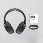 Skullcandy Hesh ANC Wireless Over-Ear Bluetooth Headphones, Active Noise Cancelling, 22 Hrs Battery, Foldable Lightweight Design, Microphone for iPhone Android - True Black (CA Version & Warranty)