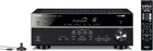 Yamaha Bluetooth AV Receiver Audio Component Black (RXV385 B)