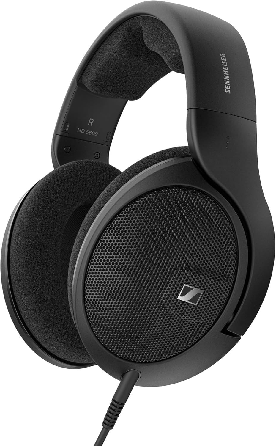 Sennheiser HD 560S - Wired Over-The-Ear Audiophile Headphones, Neutral Frequency Response, Open-Back, Detachable Cable, Black