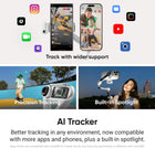 Insta360 Flow 2 Plus AI Tracker Bundle Grey - Foldable Phone Gimbal, AI Tracking with Any App, Multi-Person Tracking, Built-in Tripod/Selfie Stick, Remote Control, Smartphone Stabilizer, Travel